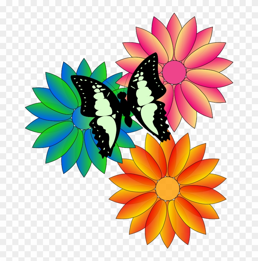 2 22902 free butterfly and flowers animated flowers and butterflies.png