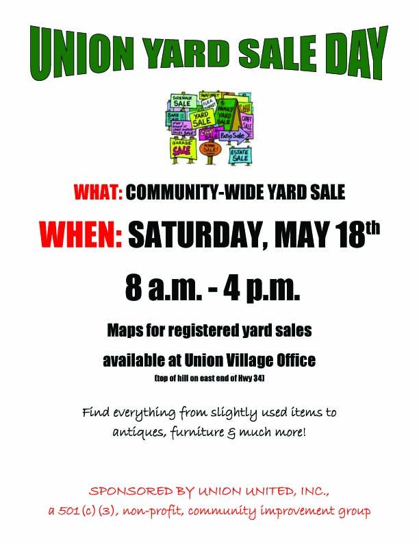 Yard Sale Flyer