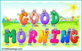 good morning