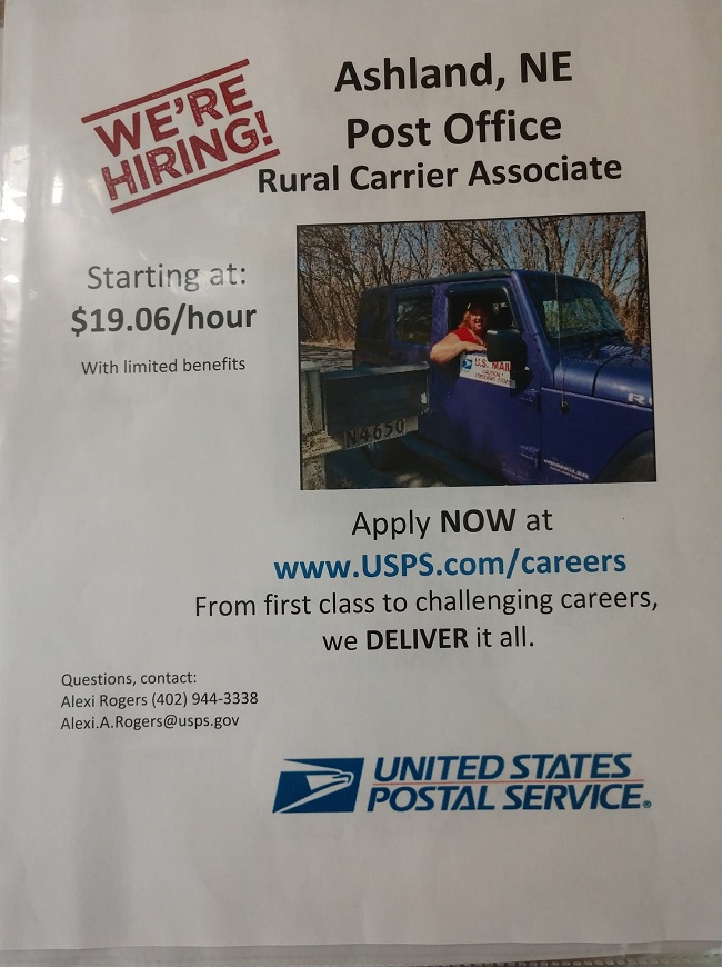 Ashland Rural Carrier Associate