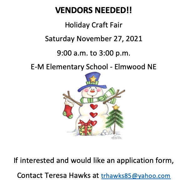 Craft Fair Ad Vendors