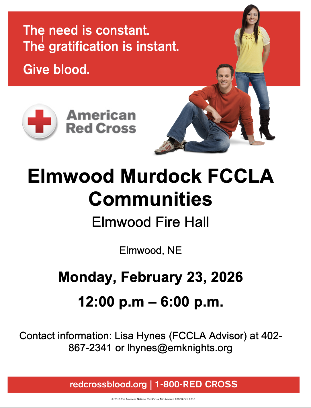 Feb 2026 Blood Drive