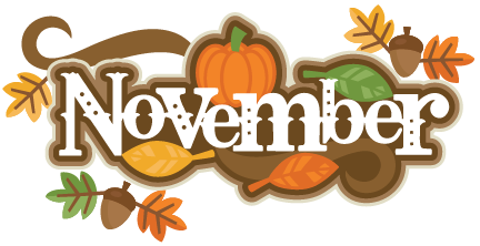 November PNG Transparent Image
