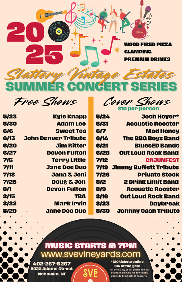 SVE Summer Concerts 2025