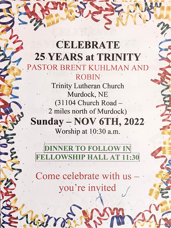 TrinityPastor 25year 112022
