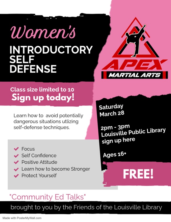 Womens Self Defense Flyer