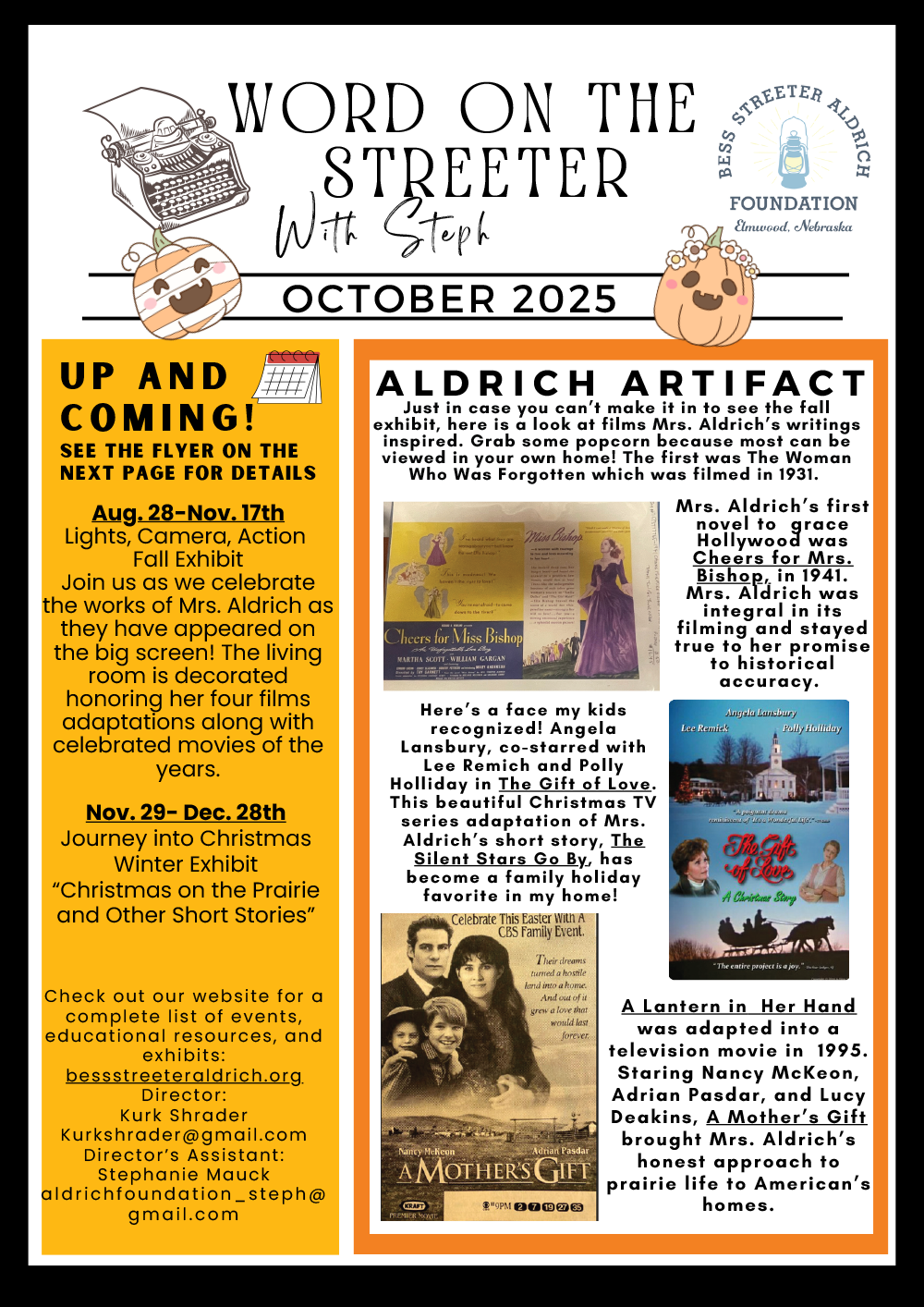 october Streeter 3 1